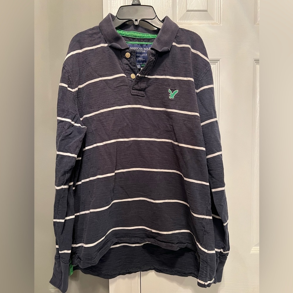 American Eagle Outfitters long sleeve polo